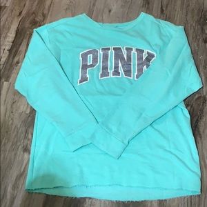 PINK crew neck sweatshirt
